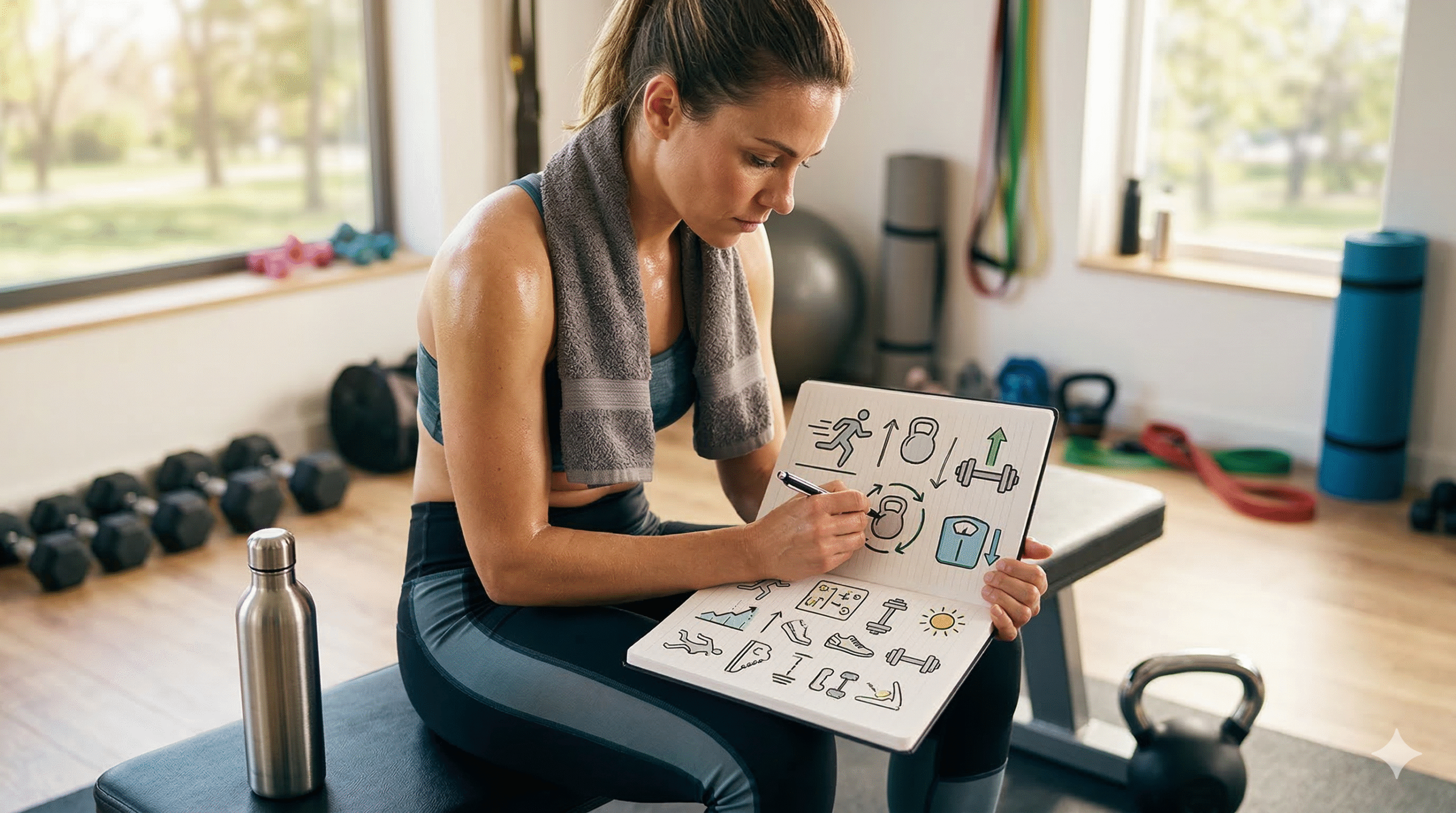 Como montar uma rotina de treino físico